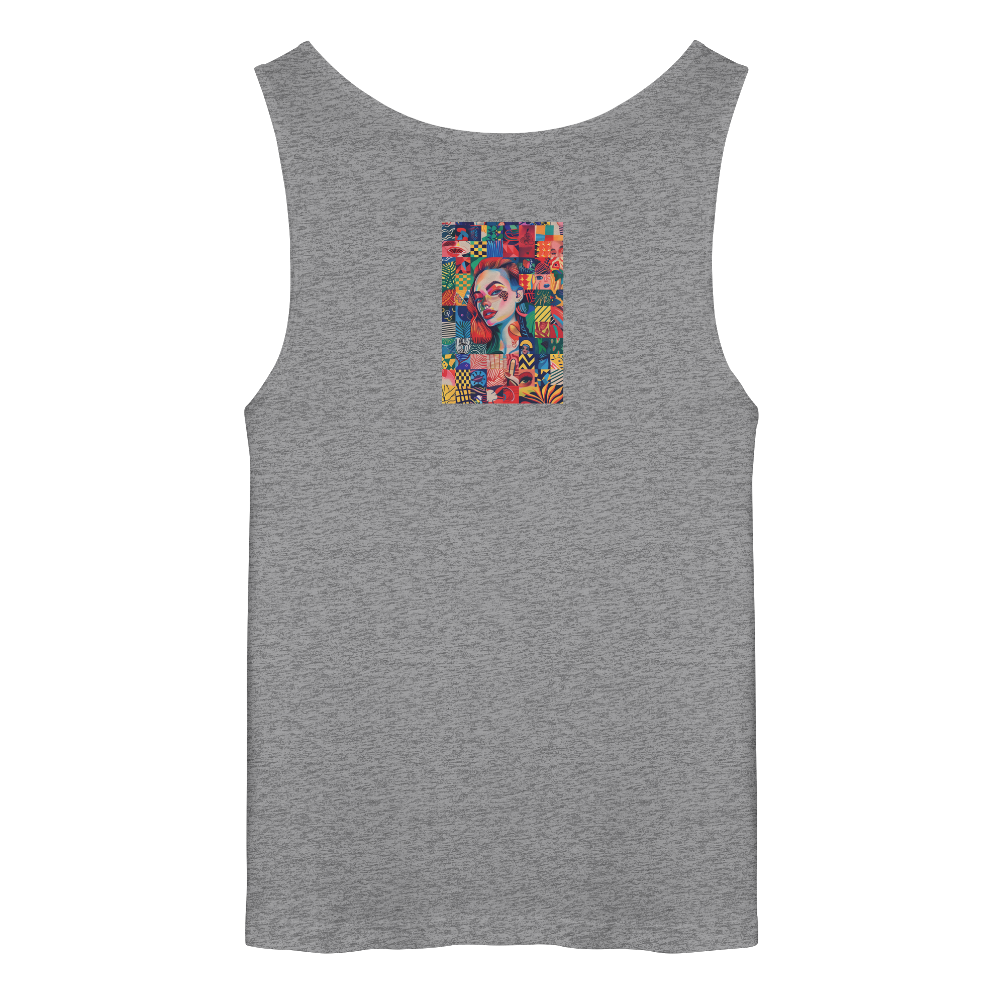 Abstrakt - Relaxed Tank Top
