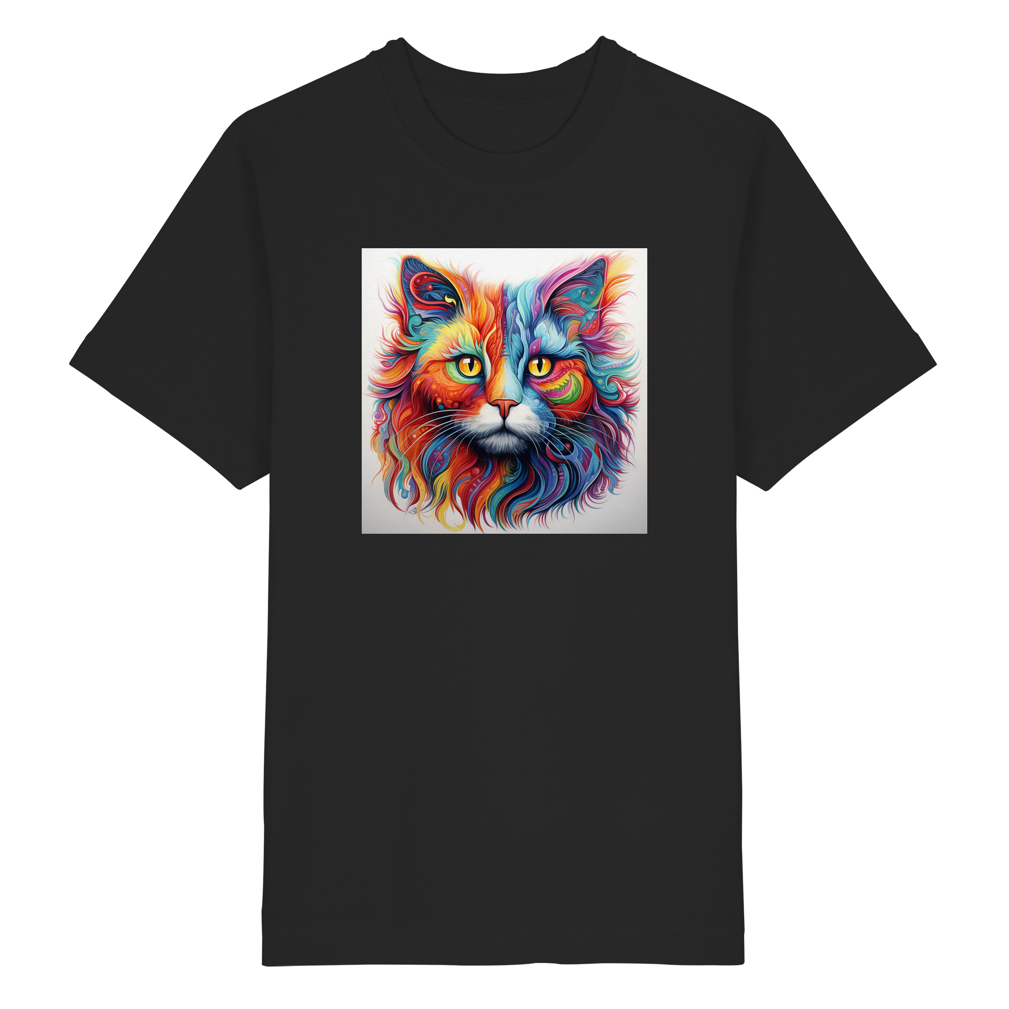 Color Cat - Heavy Oversized Organic Shirt