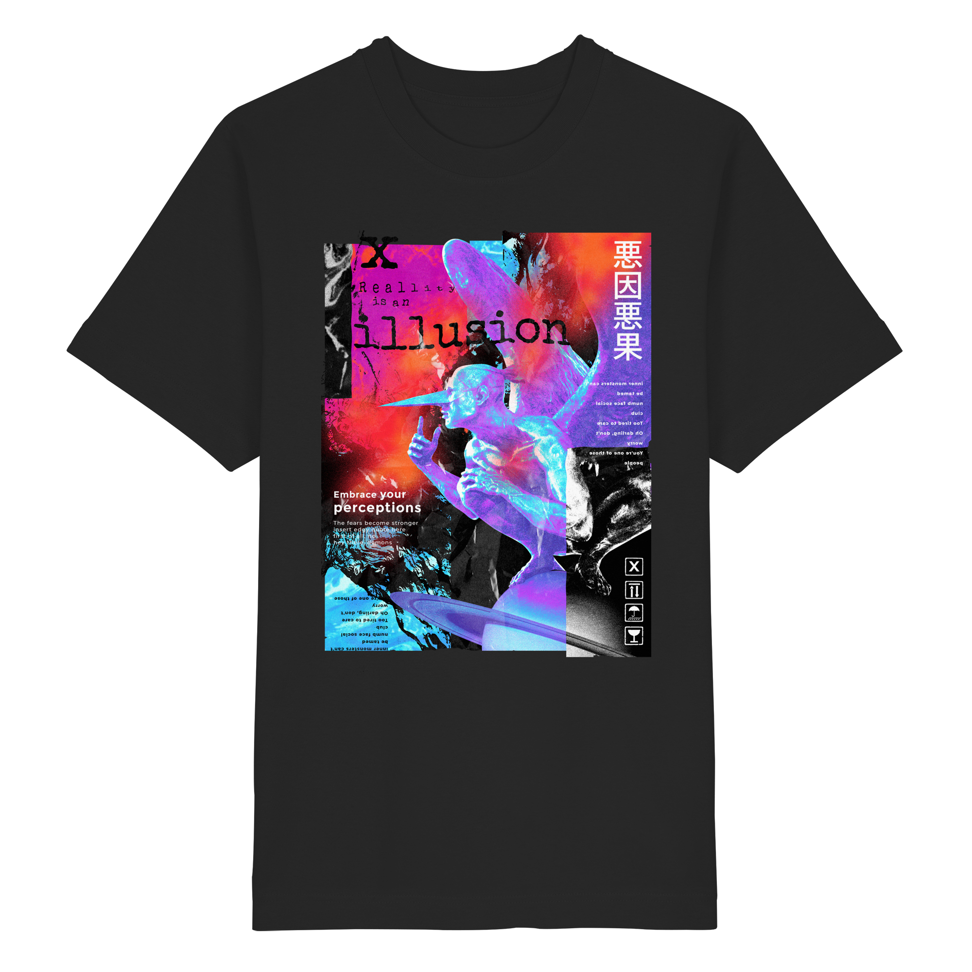 illusion - Heavy Oversized Organic Shirt