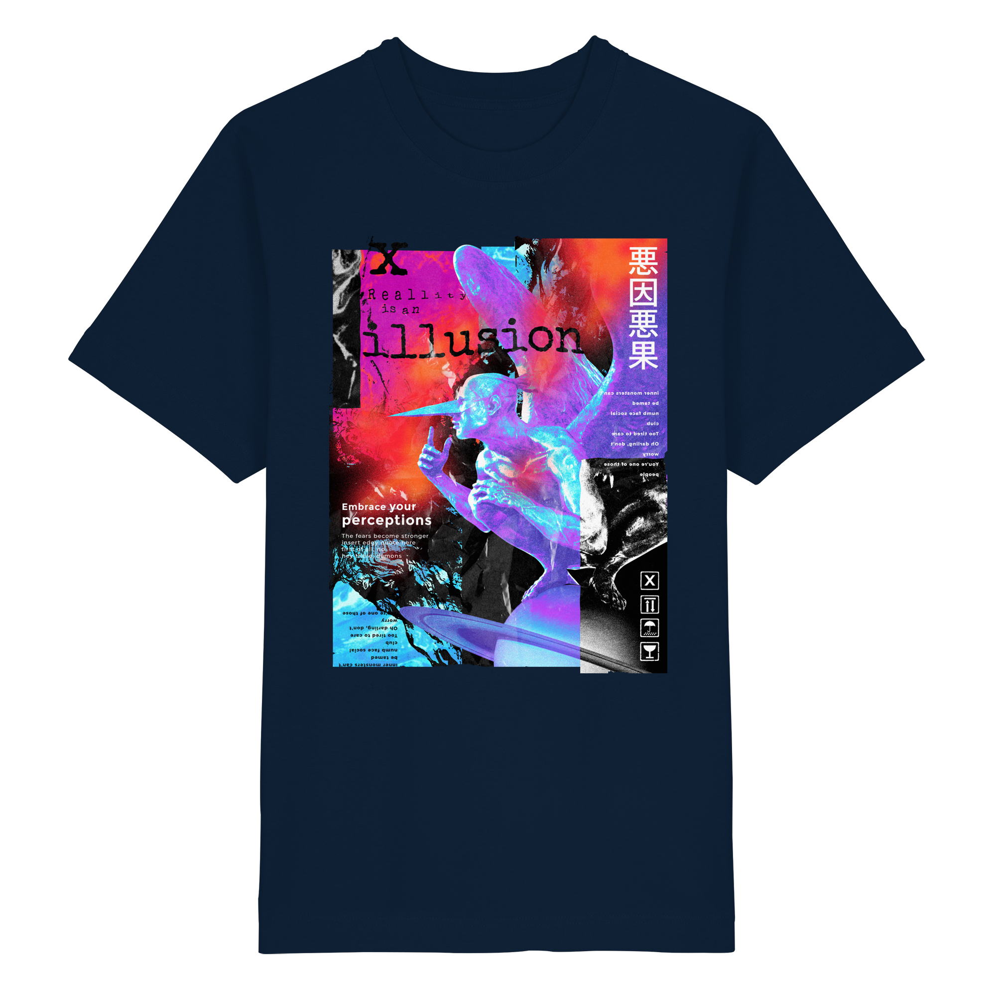 illusion - Heavy Oversized Organic Shirt