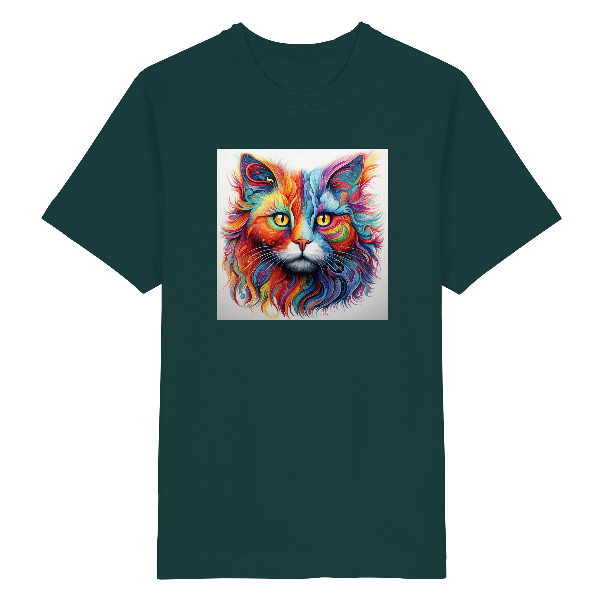 Color Cat - Heavy Oversized Organic Shirt