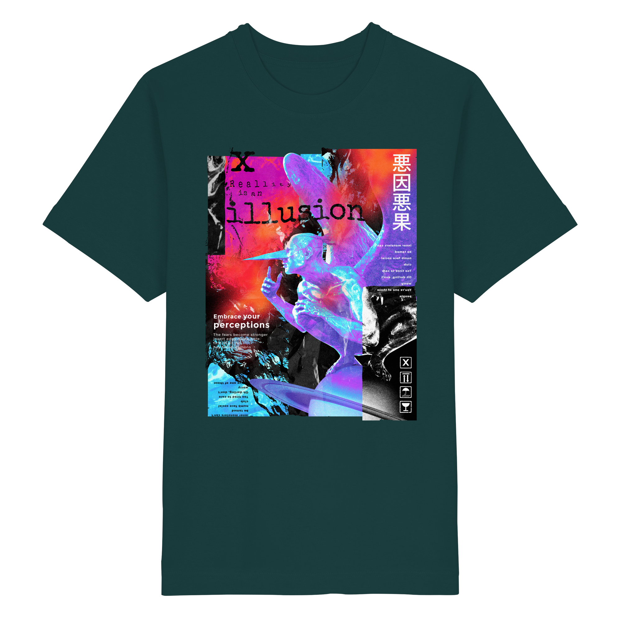 illusion - Heavy Oversized Organic Shirt