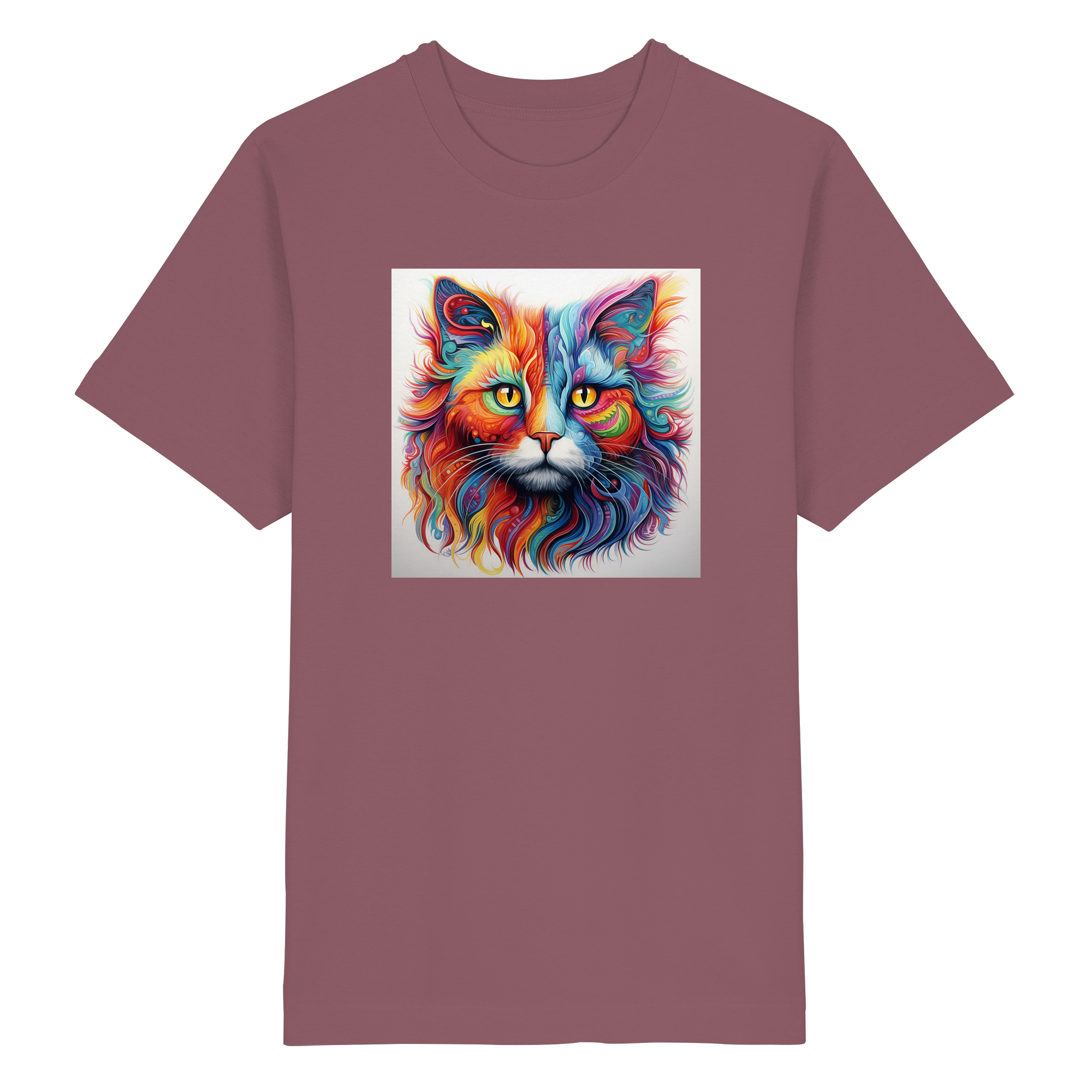 Color Cat - Heavy Oversized Organic Shirt