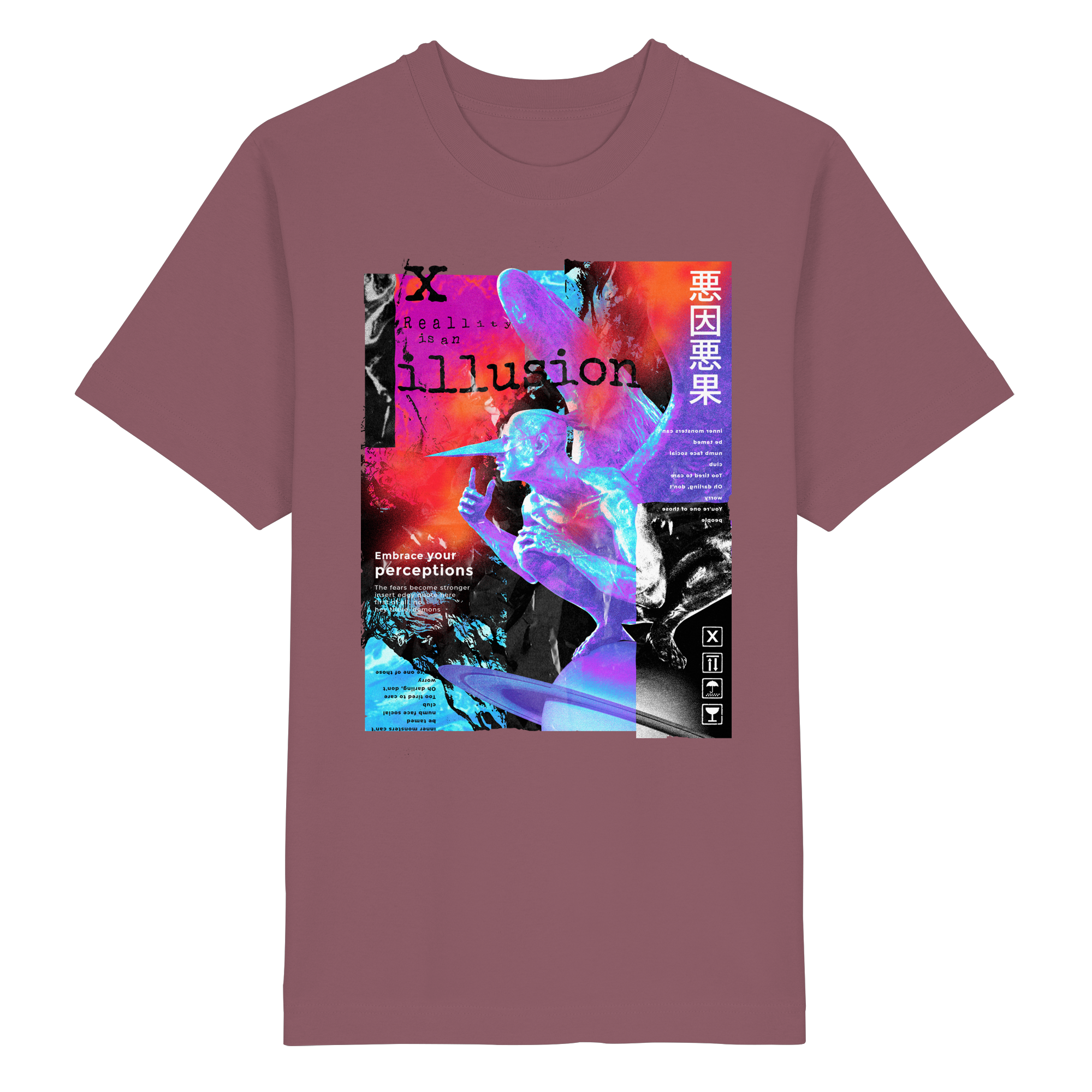 illusion - Heavy Oversized Organic Shirt