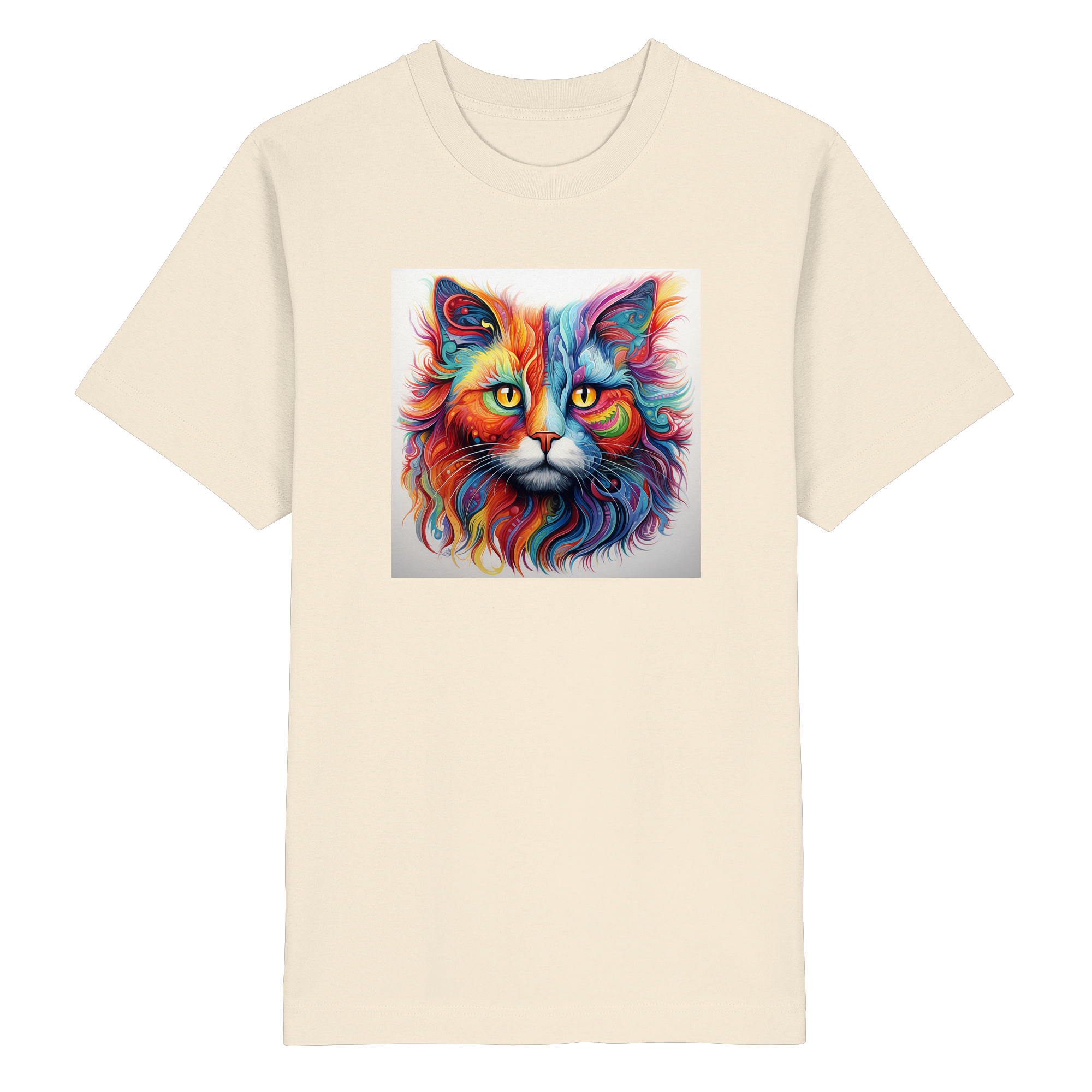Color Cat - Heavy Oversized Organic Shirt