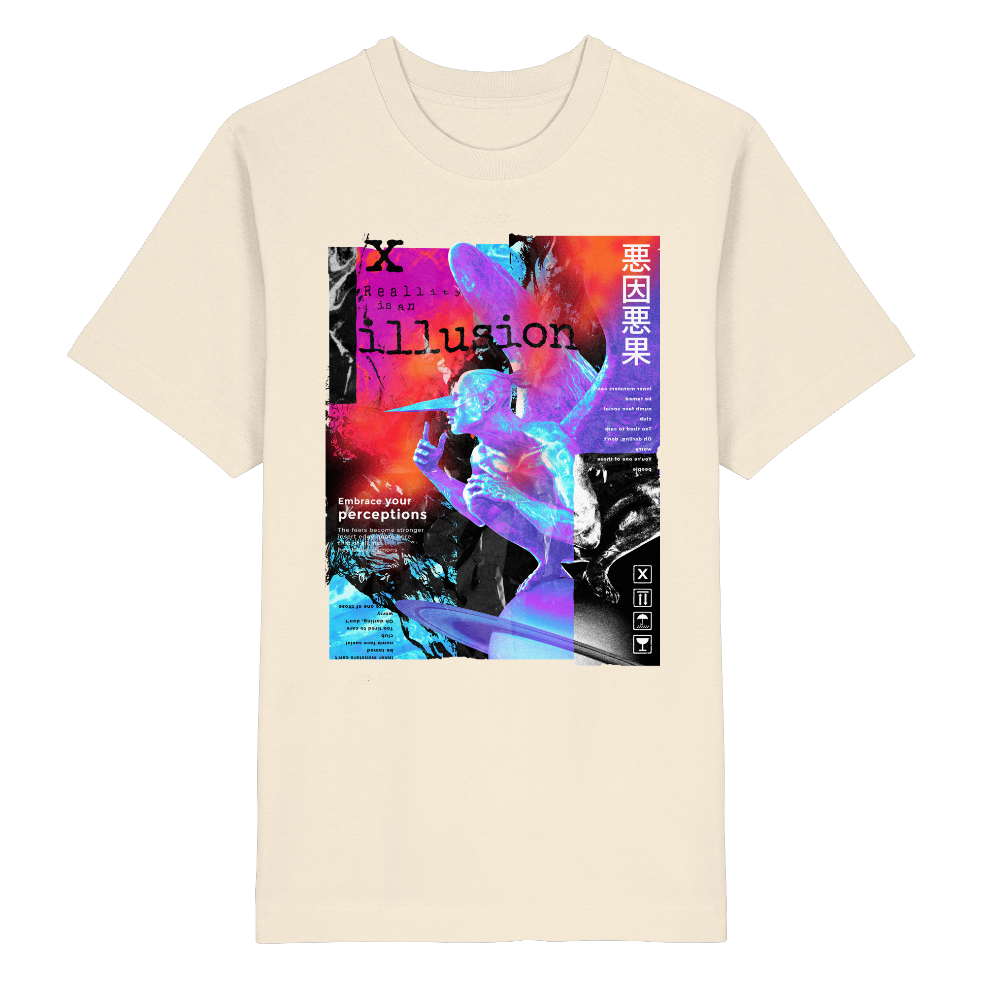 illusion - Heavy Oversized Organic Shirt