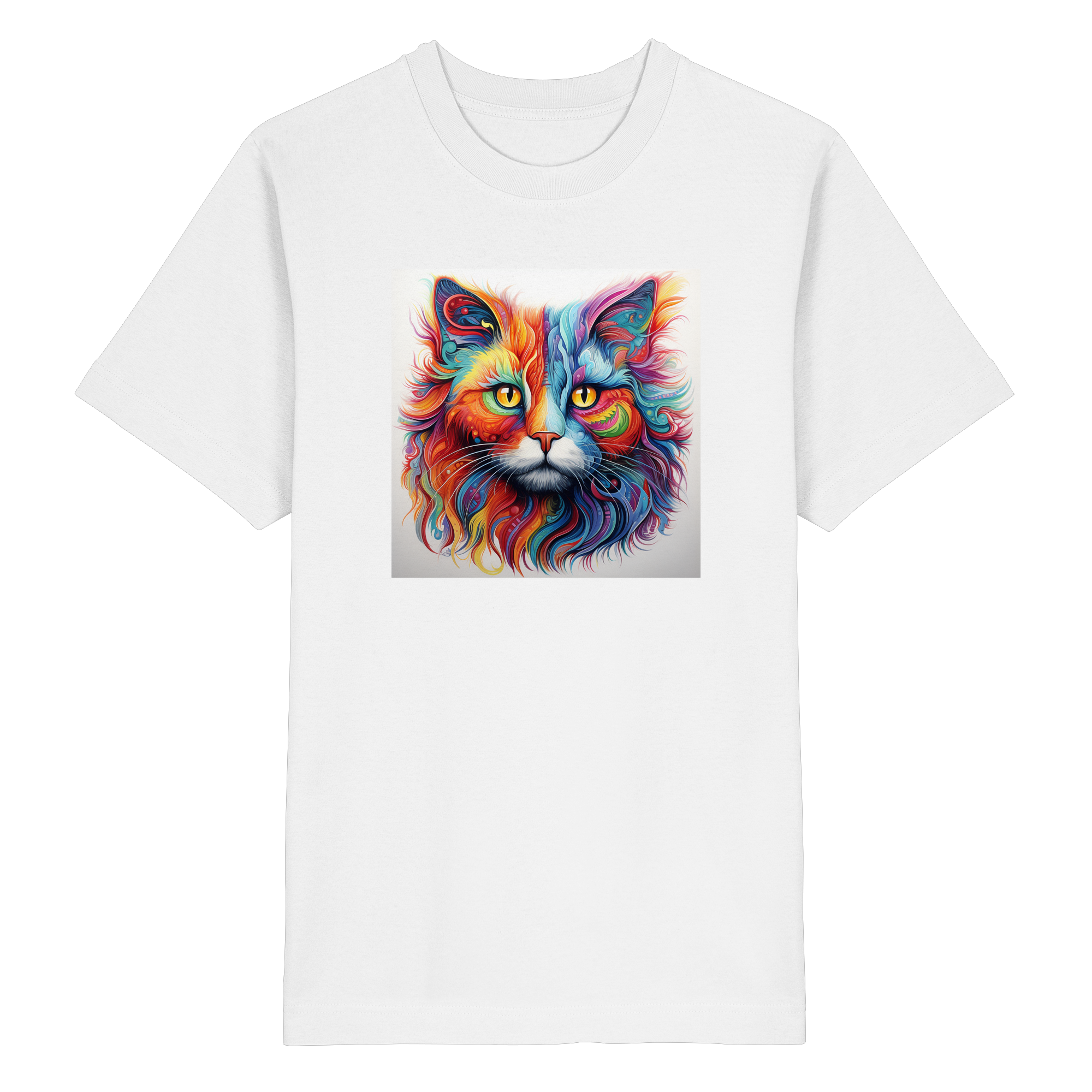 Color Cat - Heavy Oversized Organic Shirt