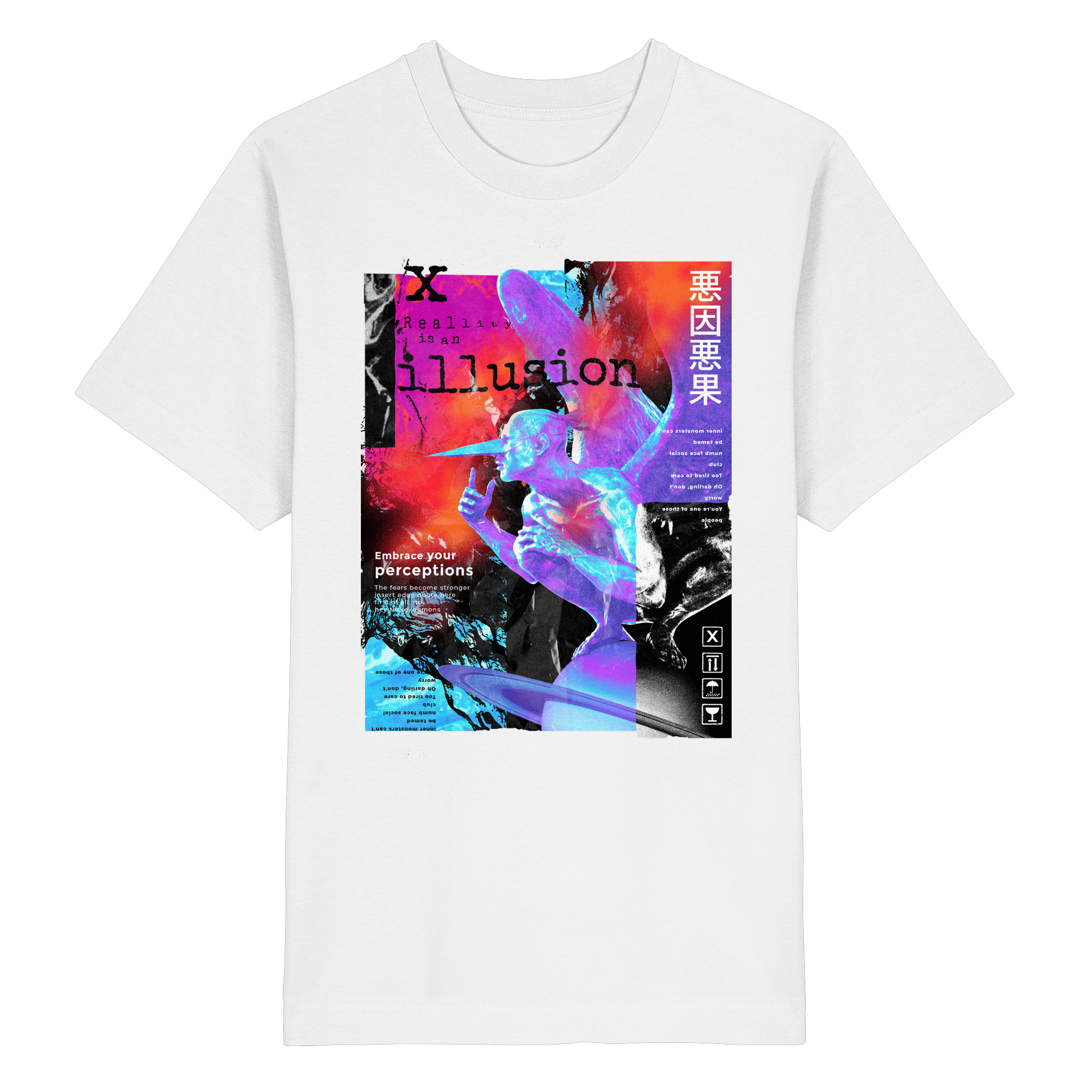 illusion - Heavy Oversized Organic Shirt