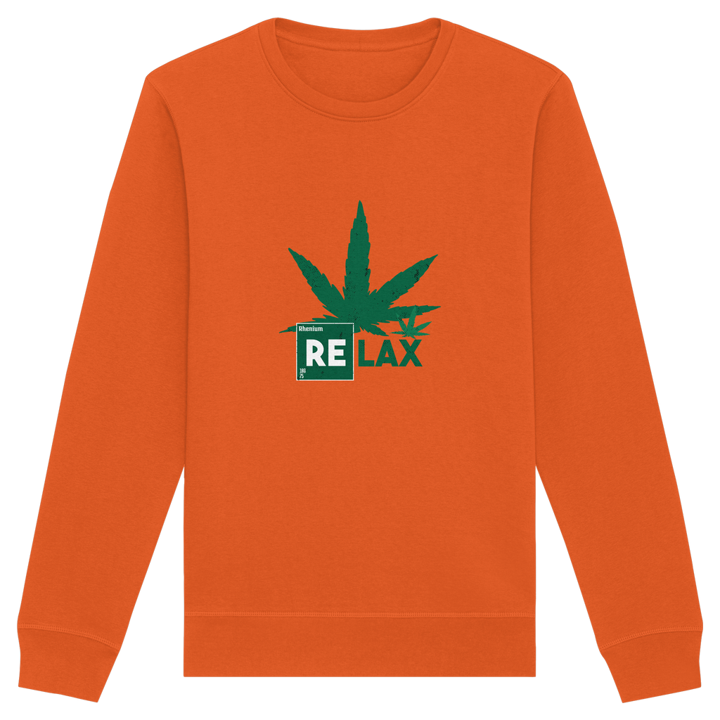 Relax Cannabis - Organic Basic Unisex Sweatshirt