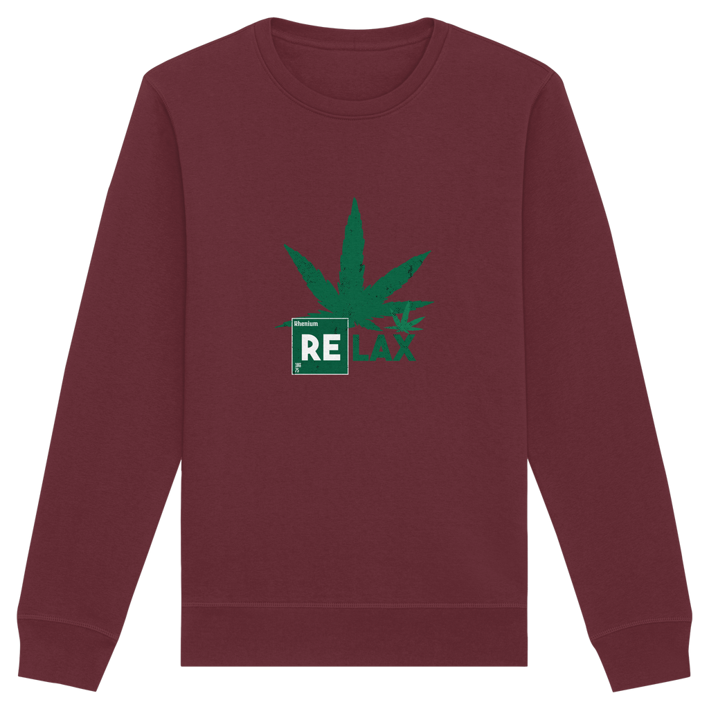 Relax Cannabis - Organic Basic Unisex Sweatshirt