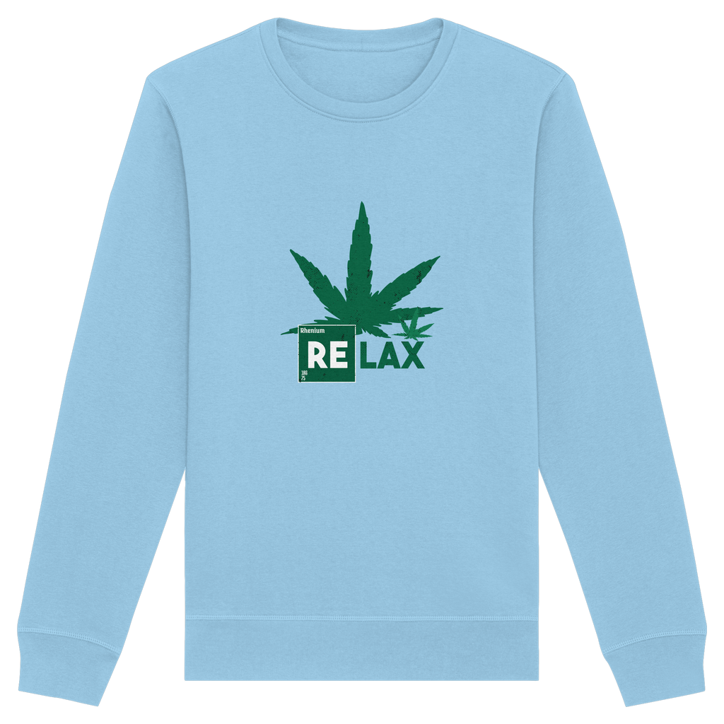 Relax Cannabis - Organic Basic Unisex Sweatshirt