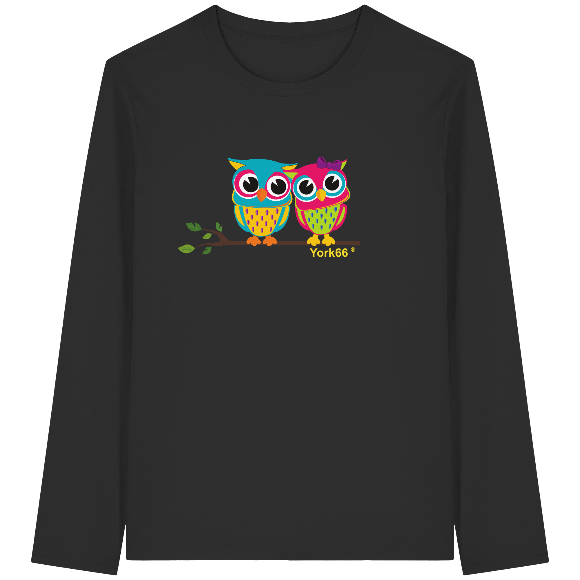 Uhu`s - Organic Longsleeve T-Shirt