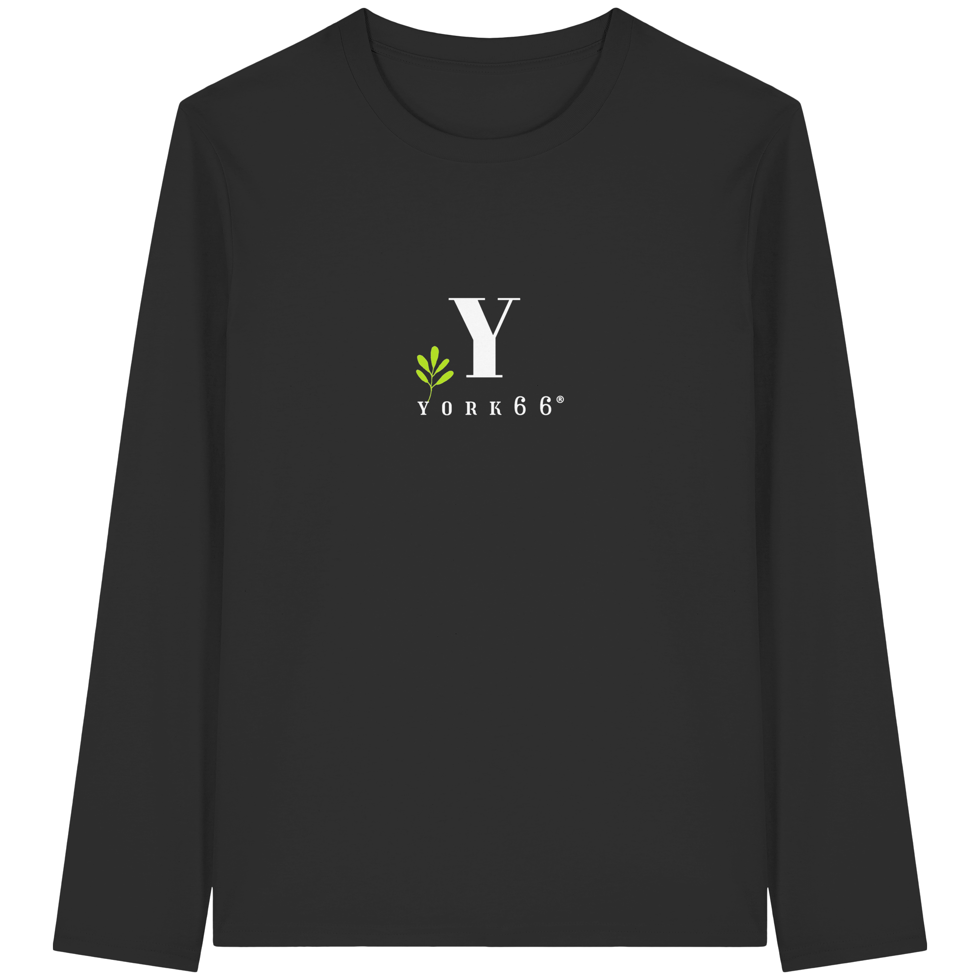 York66 weiß - Organic Longsleeve T-Shirt