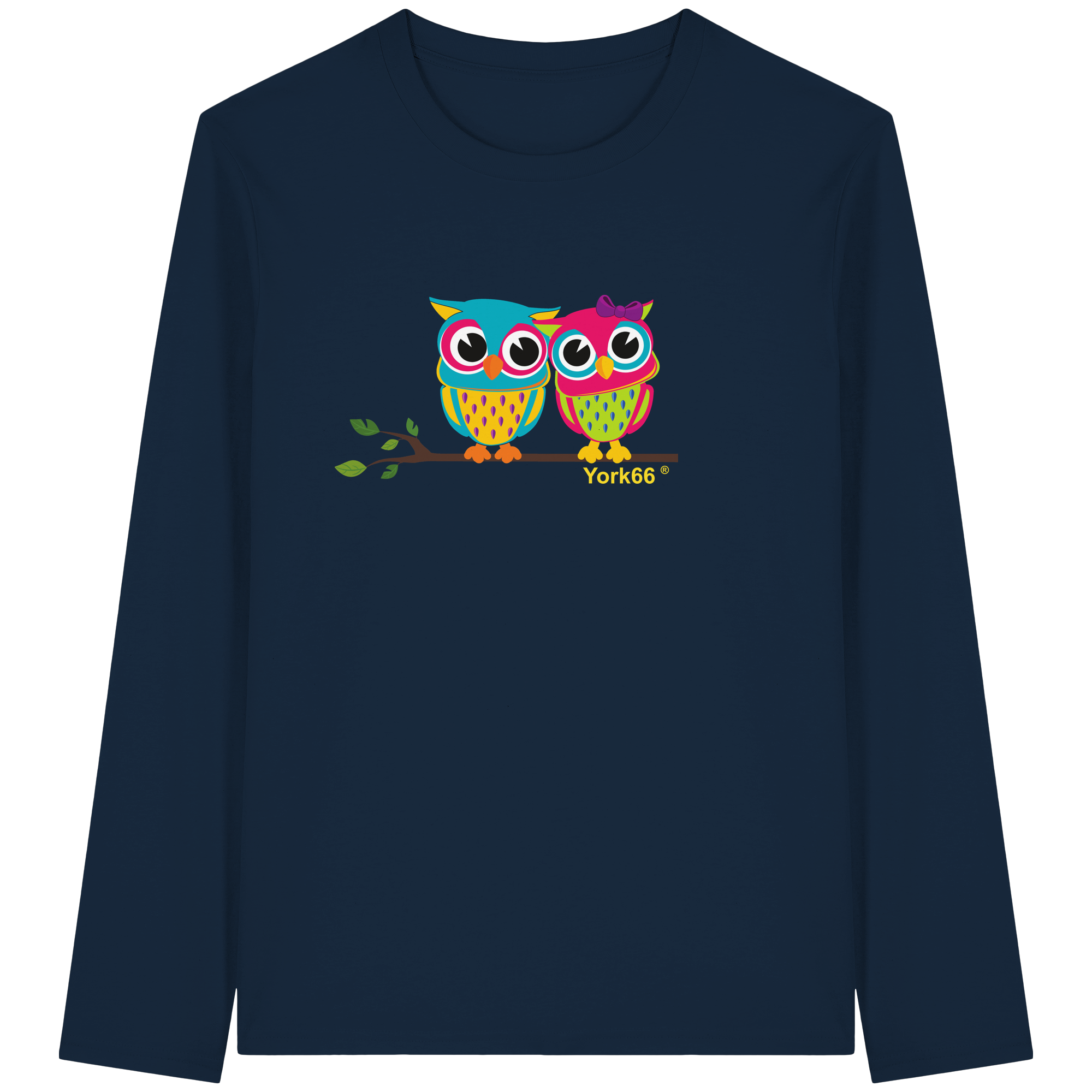 Uhu`s - Organic Longsleeve T-Shirt