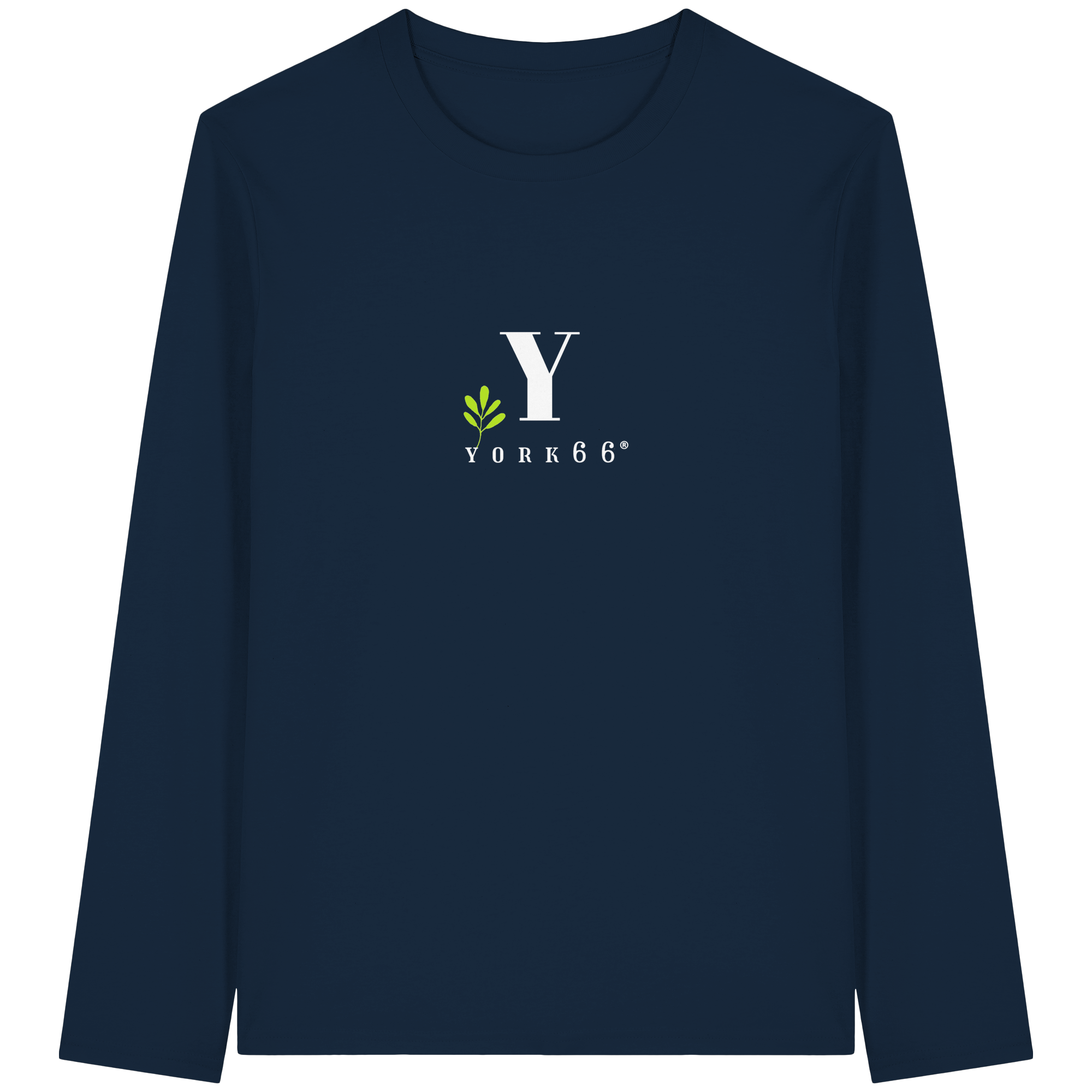 York66 weiß - Organic Longsleeve T-Shirt