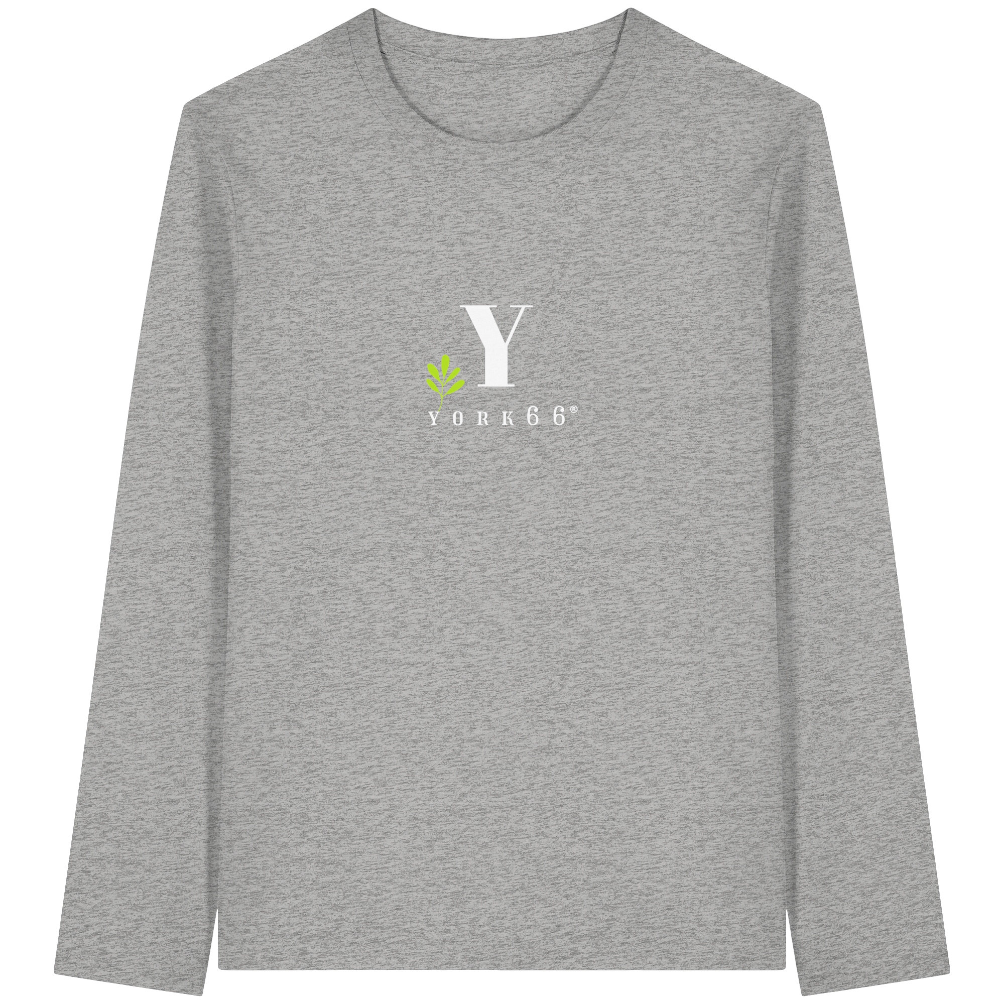 York66 weiß - Organic Longsleeve T-Shirt