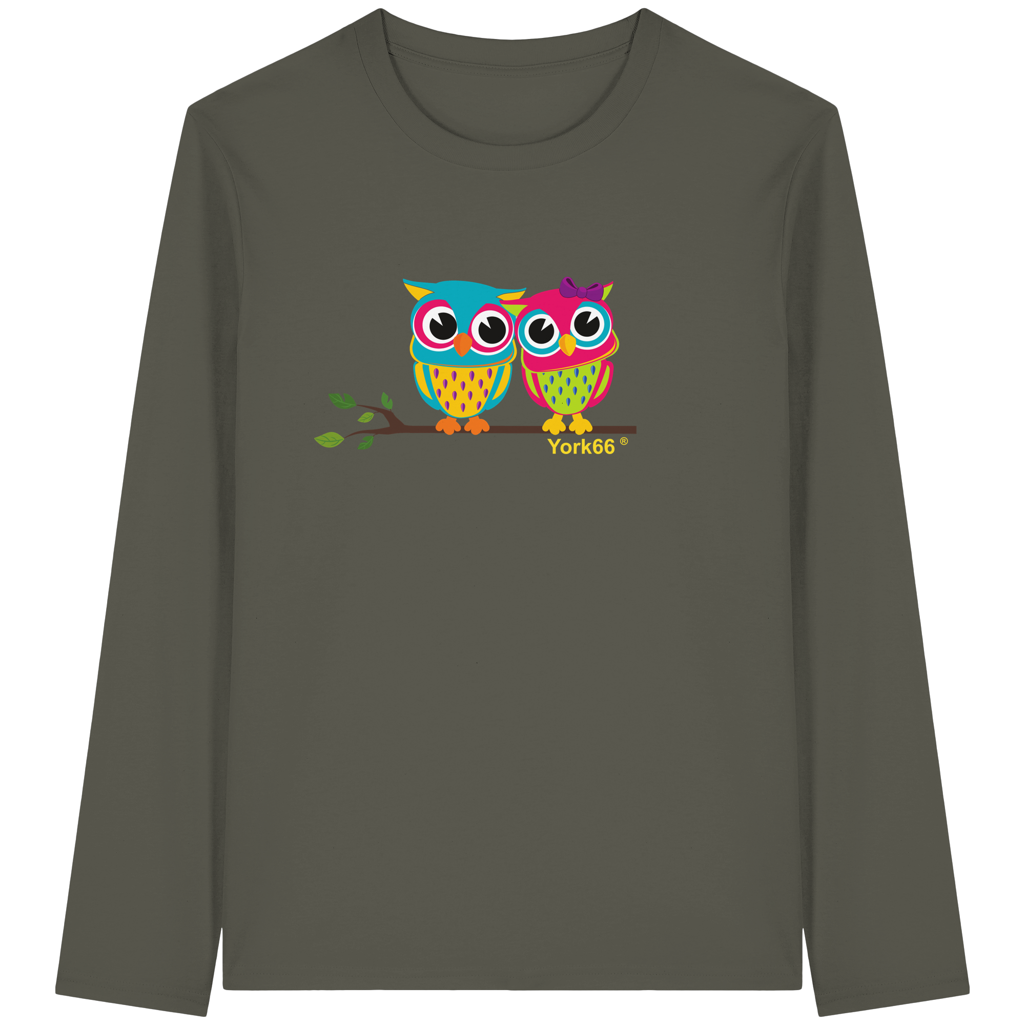 Uhu`s - Organic Longsleeve T-Shirt