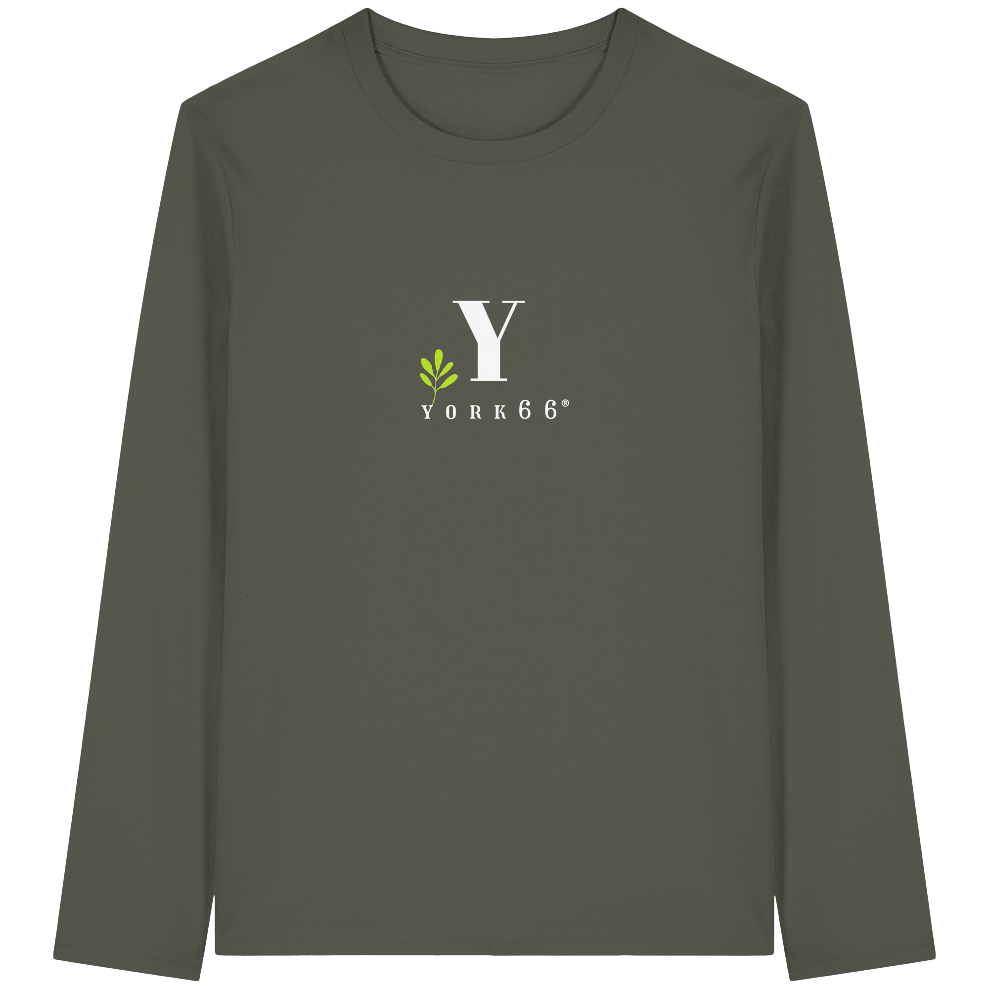 York66 weiß - Organic Longsleeve T-Shirt