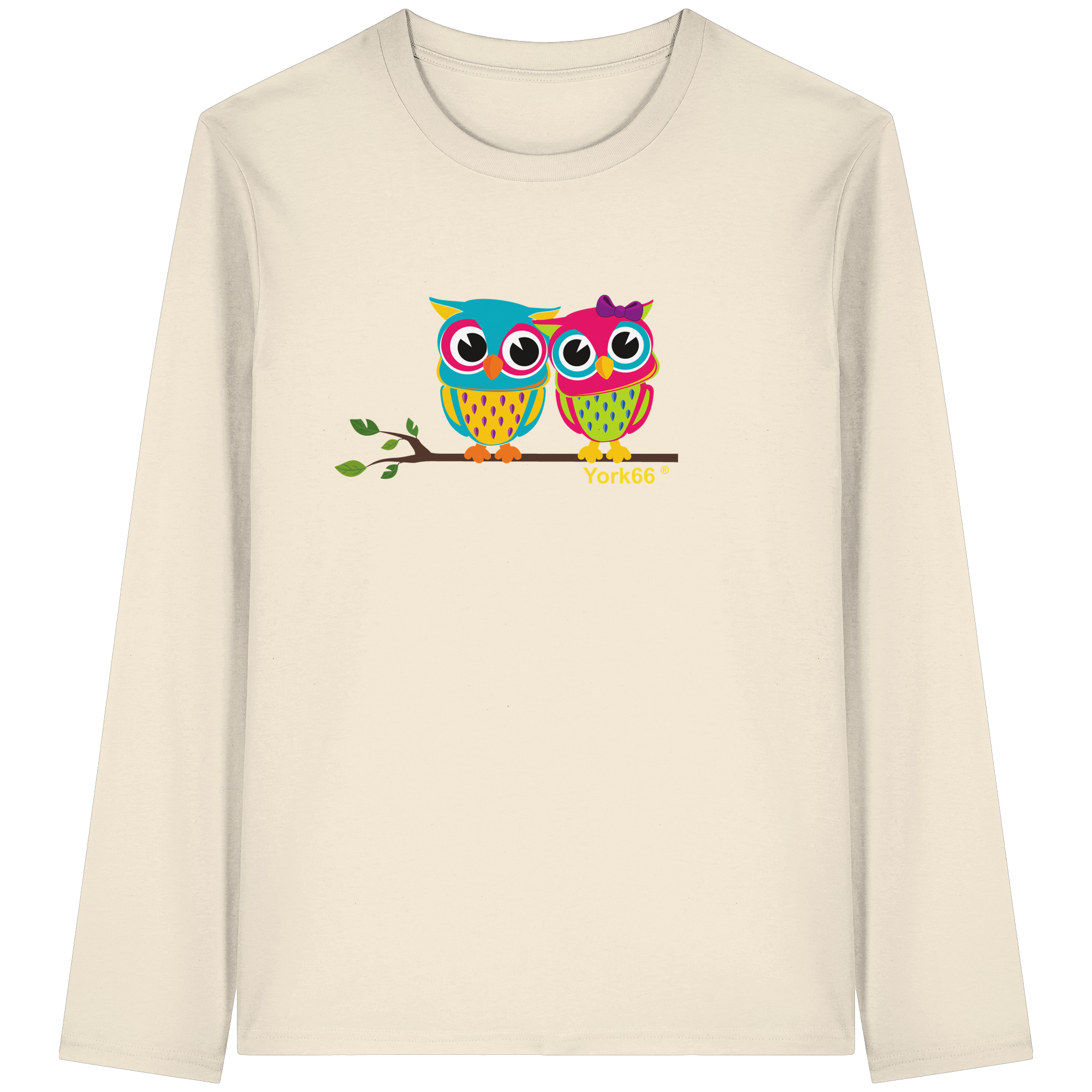 Uhu`s - Organic Longsleeve T-Shirt