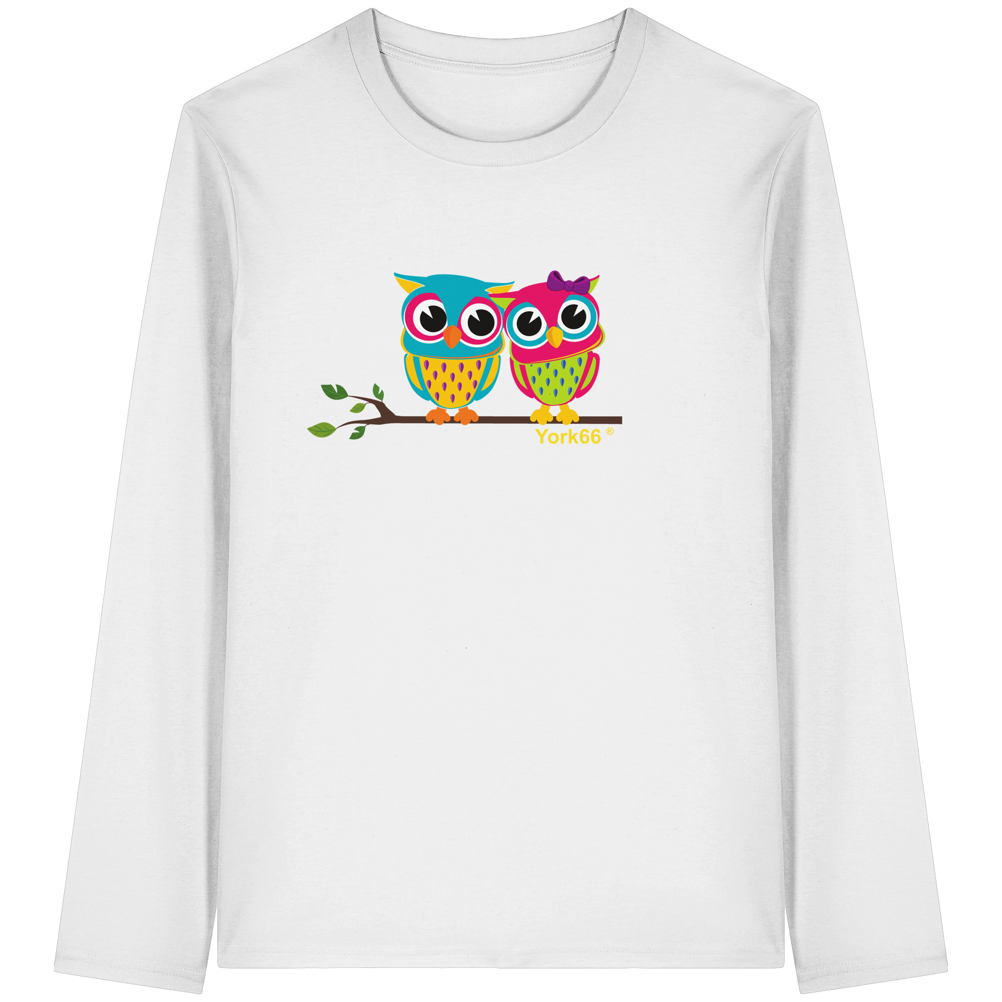 Uhu`s - Organic Longsleeve T-Shirt