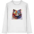 Color Cat - Organic Longsleeve T-Shirt