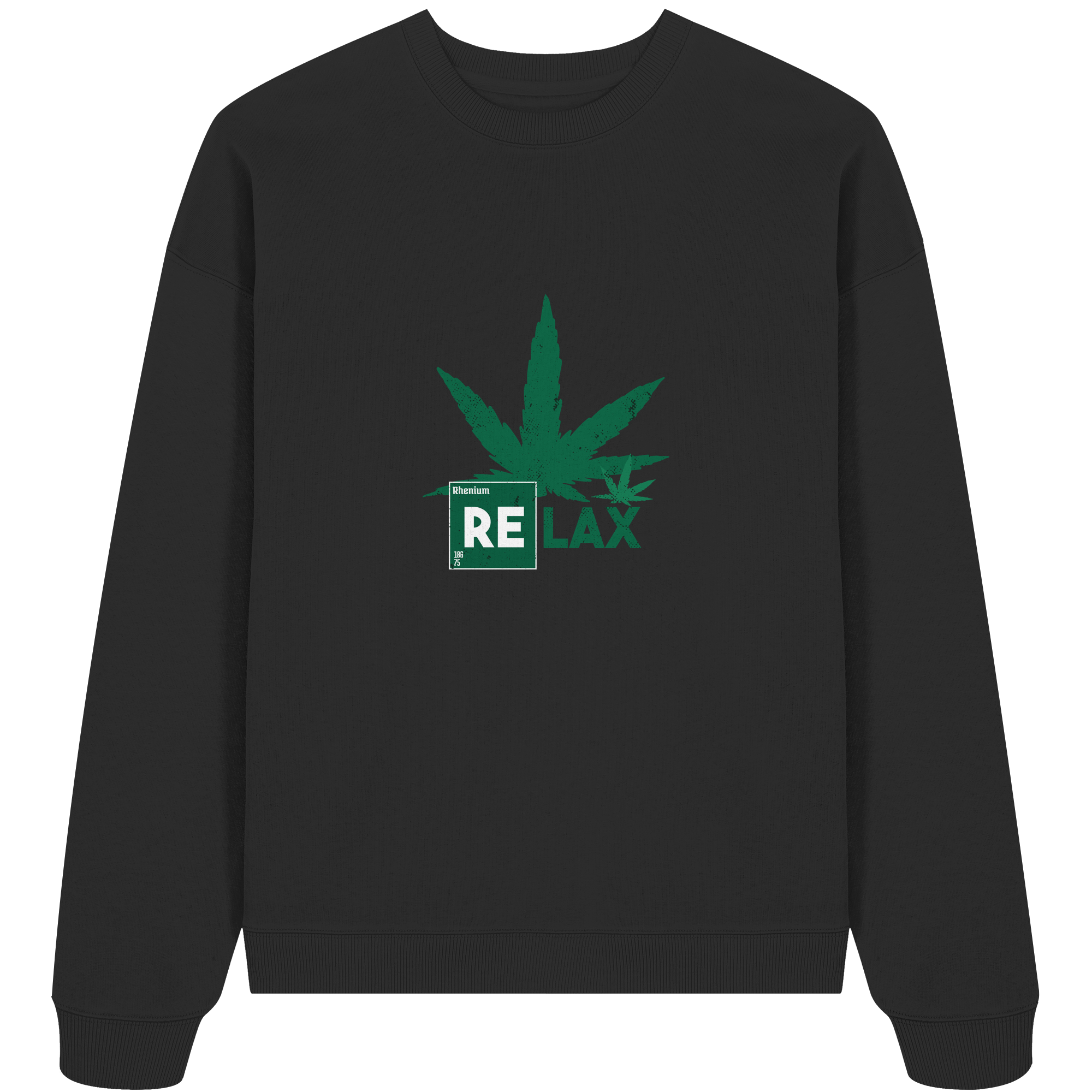 Relax Cannabis - Organic Oversize Sweatshirt