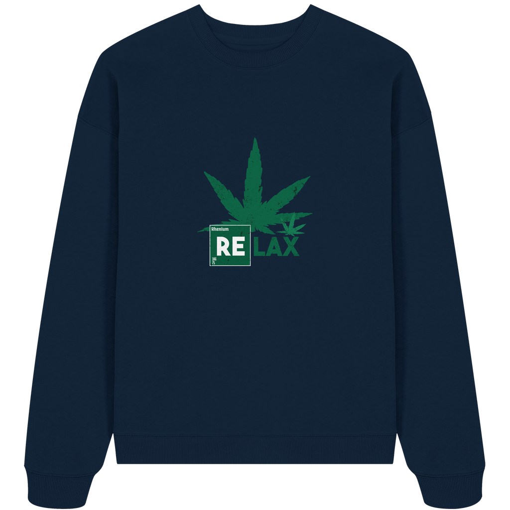 Relax Cannabis - Organic Oversize Sweatshirt