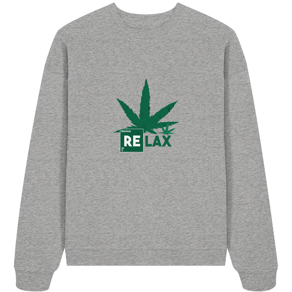 Relax Cannabis - Organic Oversize Sweatshirt