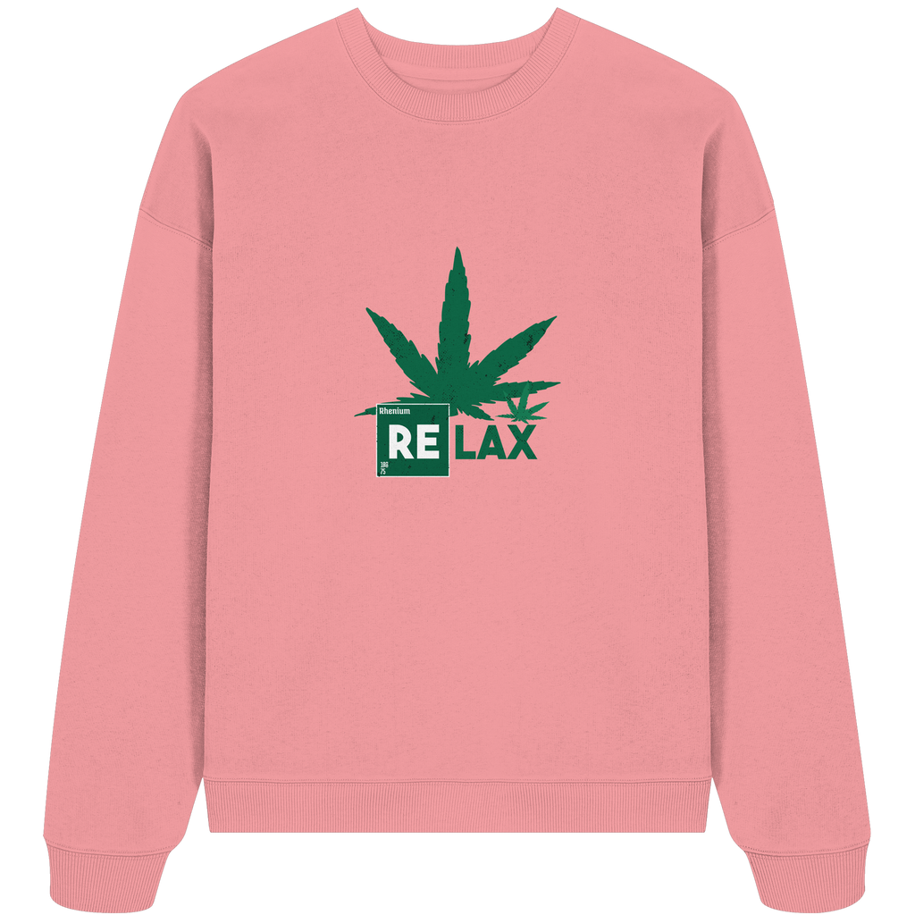 Relax Cannabis - Organic Oversize Sweatshirt