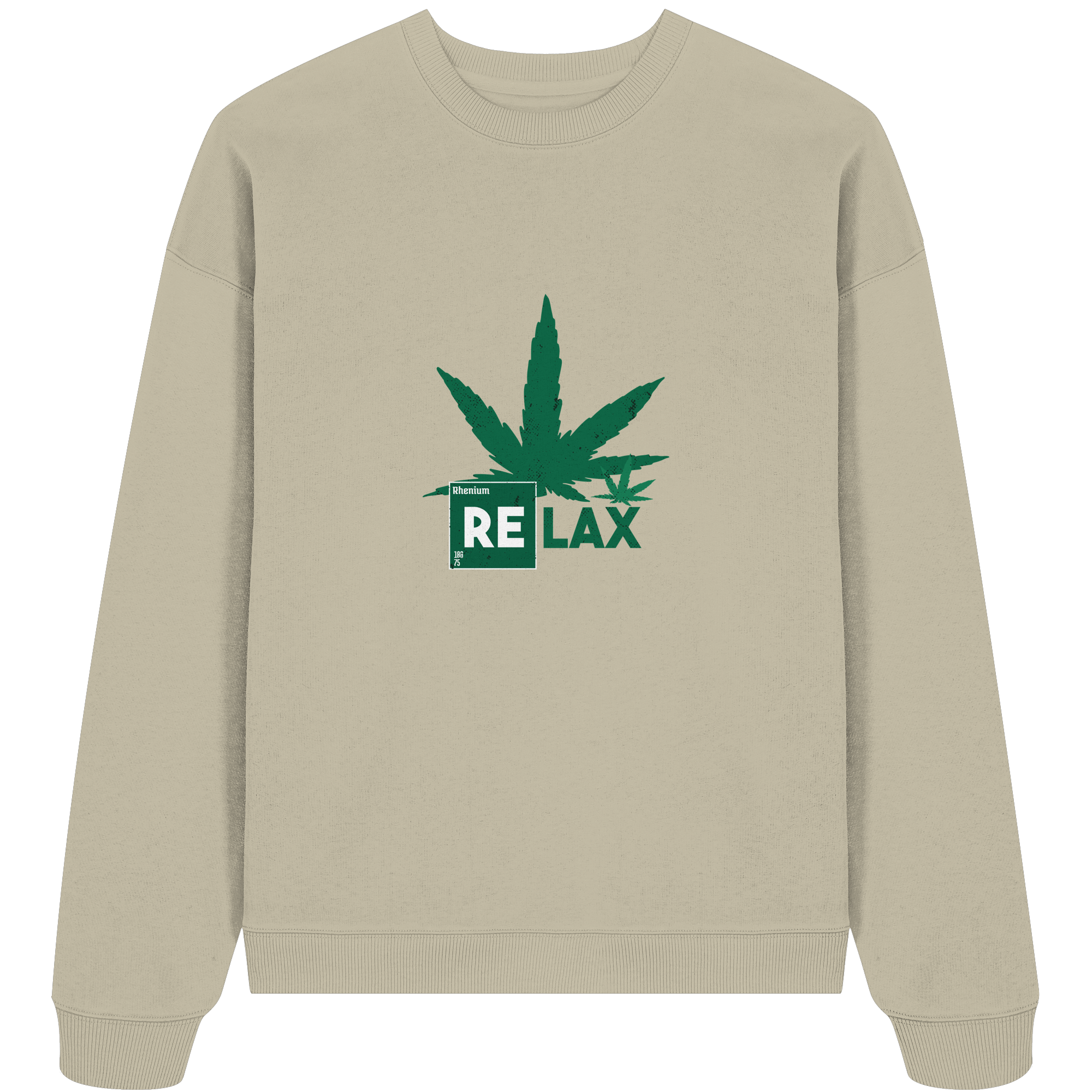 Relax Cannabis - Organic Oversize Sweatshirt