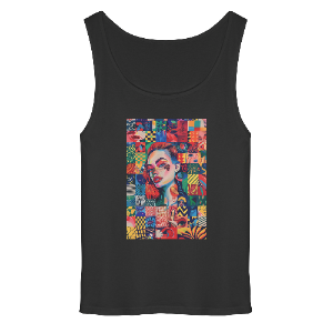 Abstrakt - Relaxed Tank Top