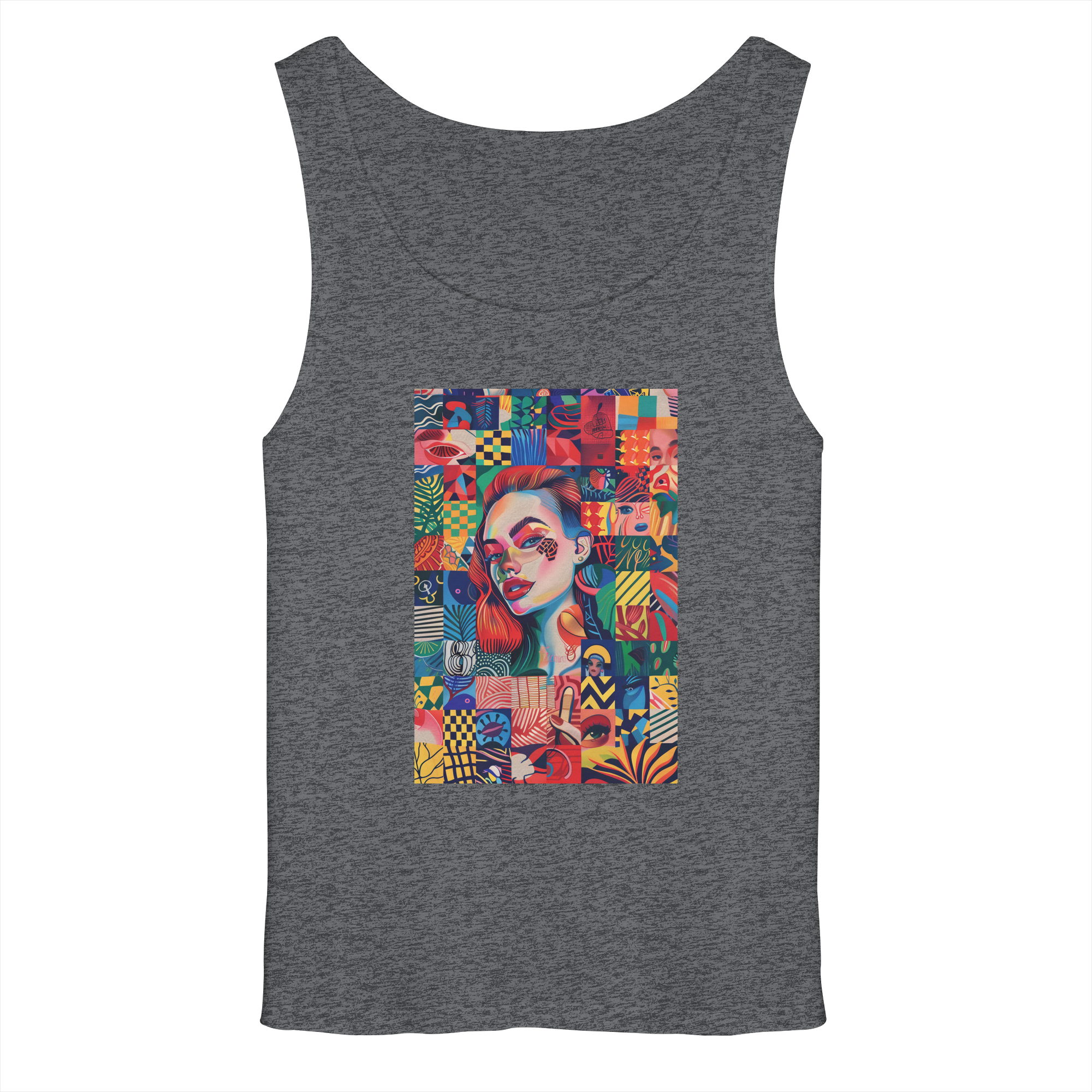 Abstrakt - Relaxed Tank Top