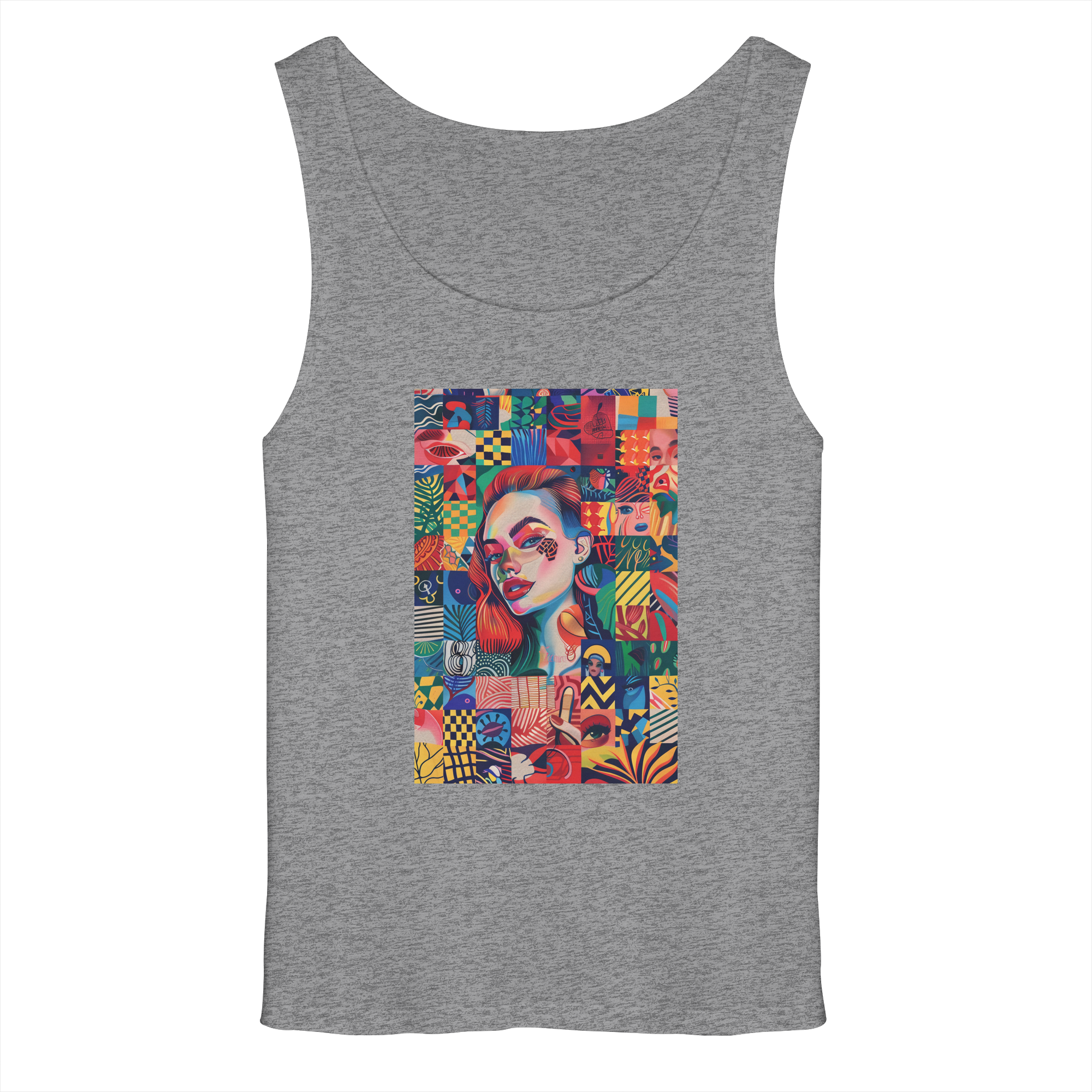 Abstrakt - Relaxed Tank Top