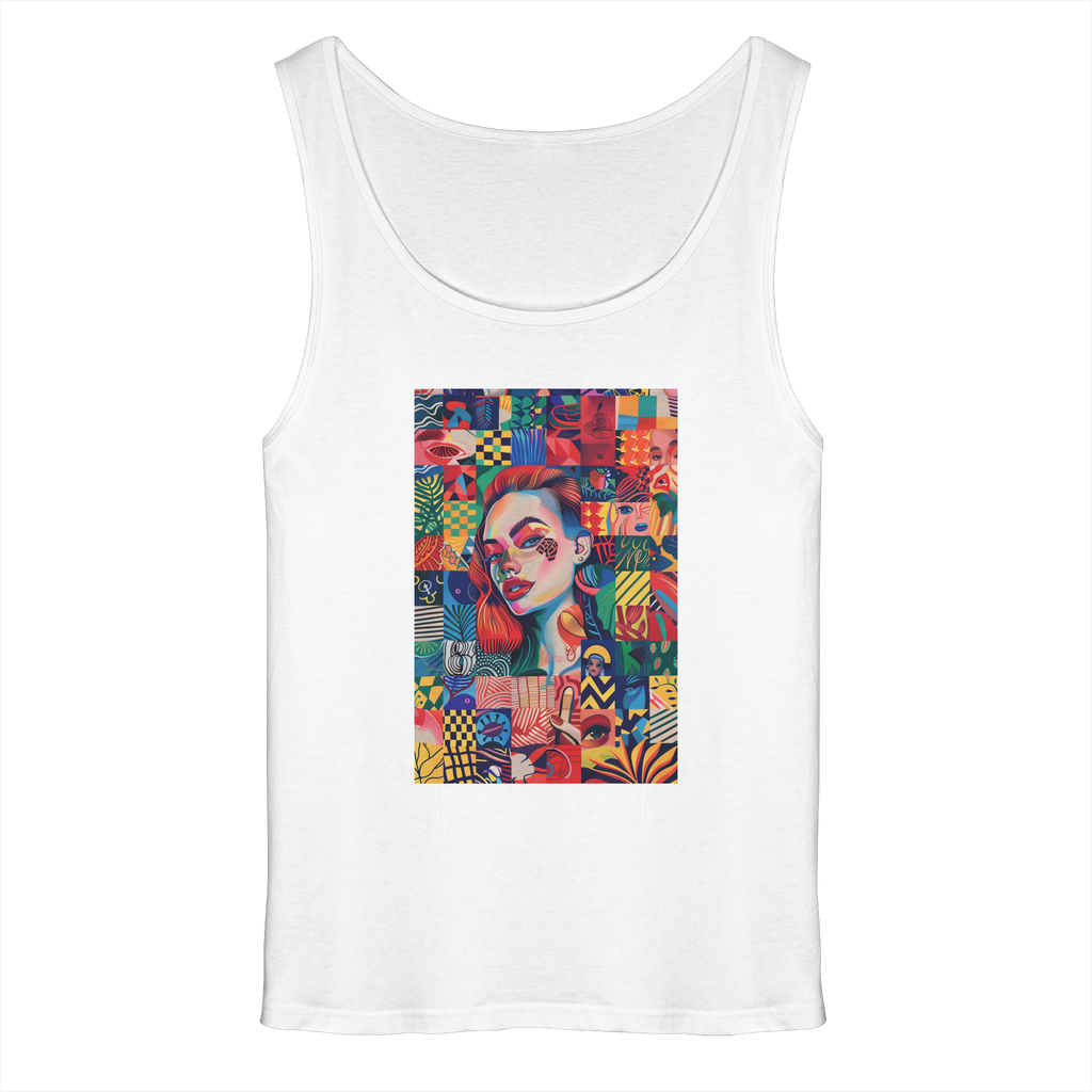 Abstrakt - Relaxed Tank Top