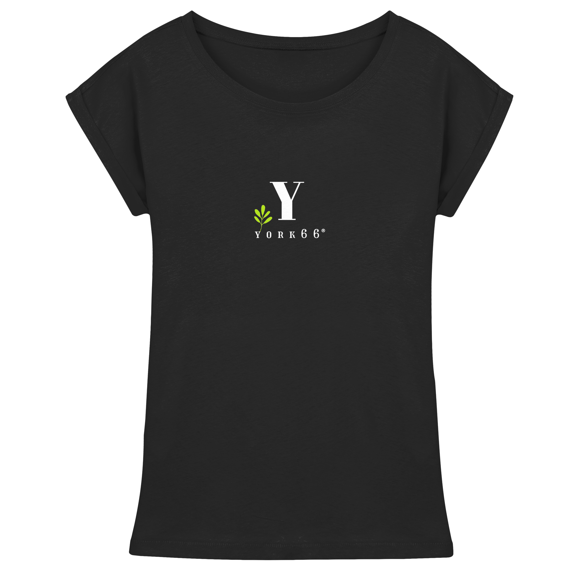 York66 weiß - Womens Extended Shoulder T-Shirt