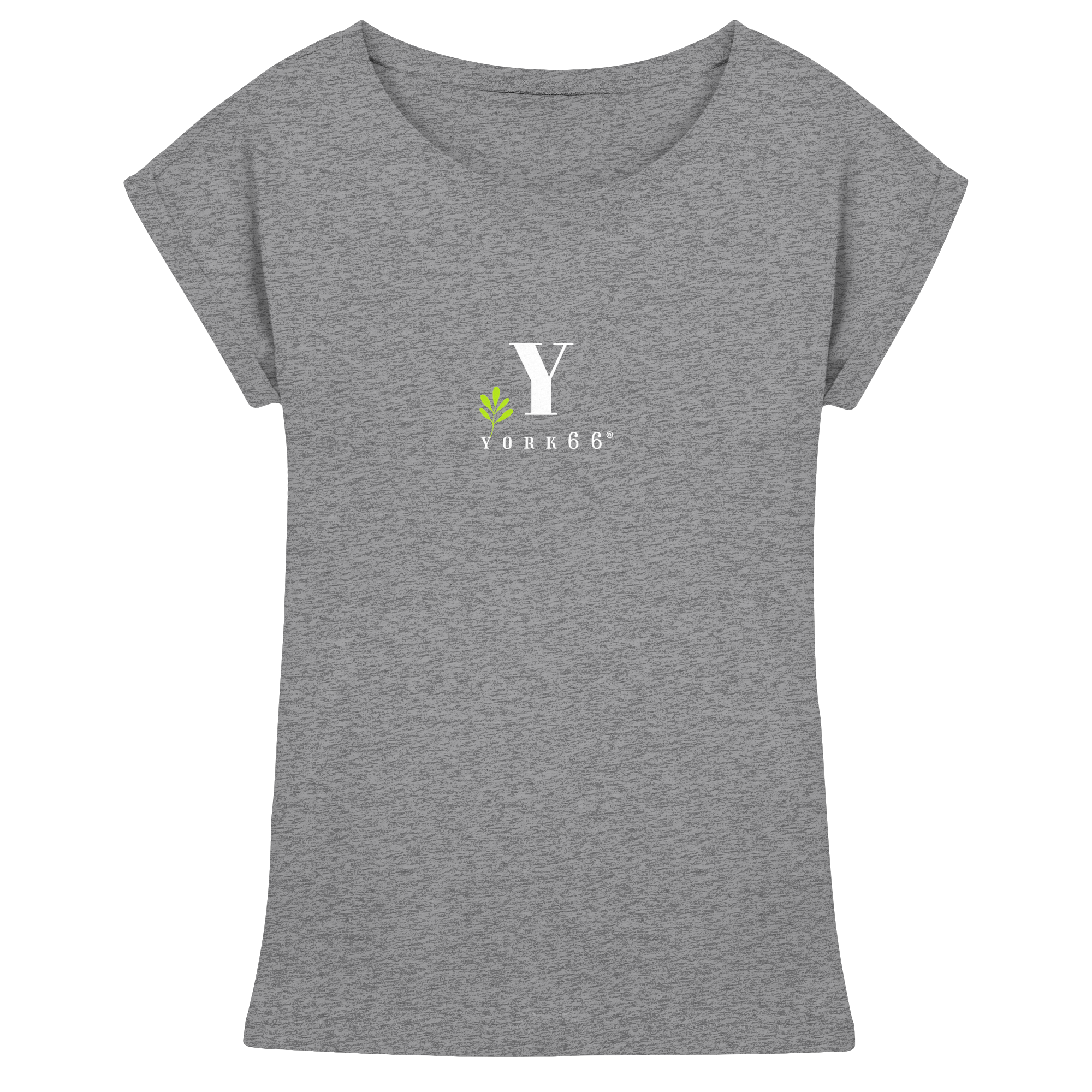 York66 weiß - Womens Extended Shoulder T-Shirt
